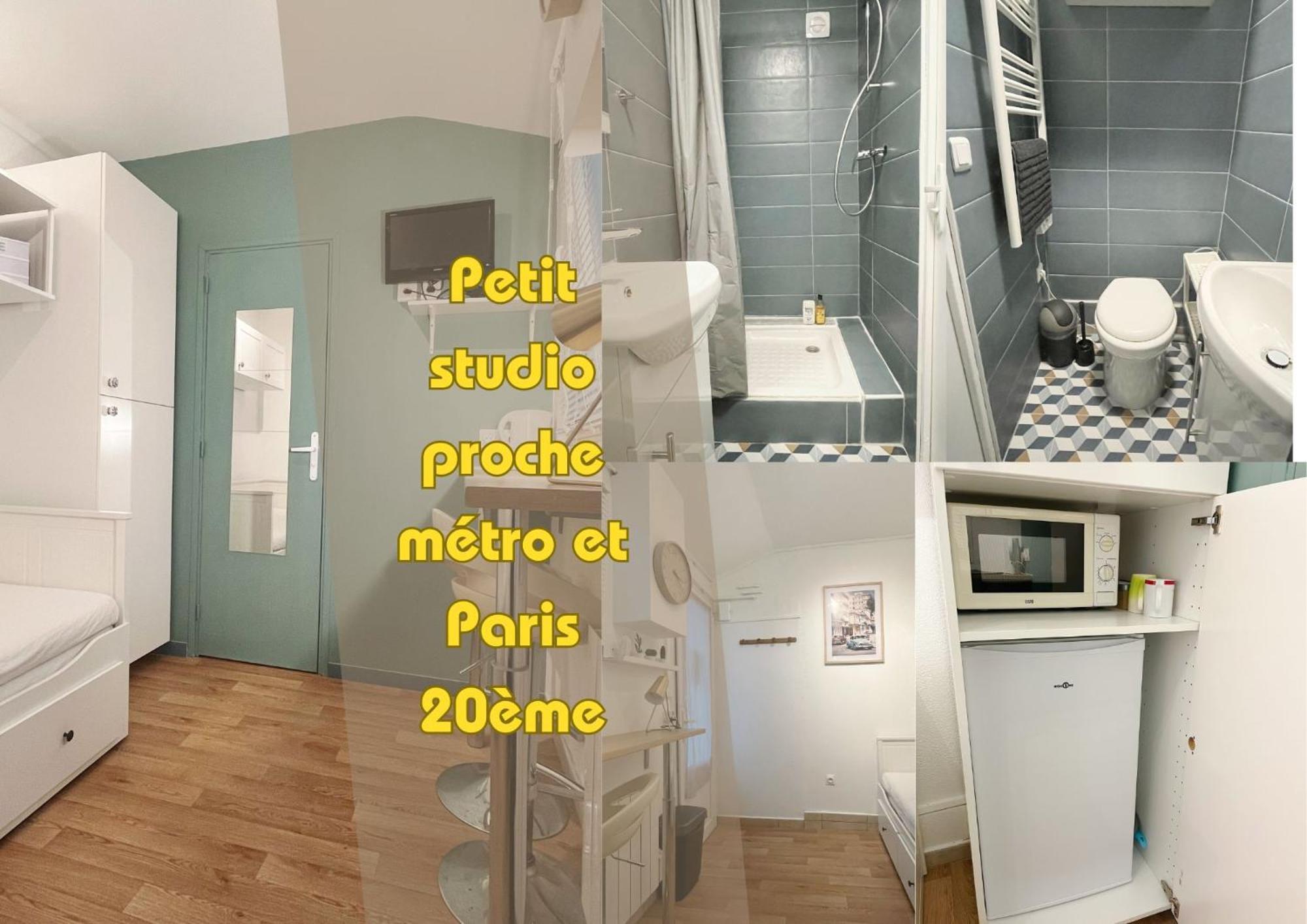 #1 Petit Studio Pres Du Metro L9 Bagnolet Buitenkant foto